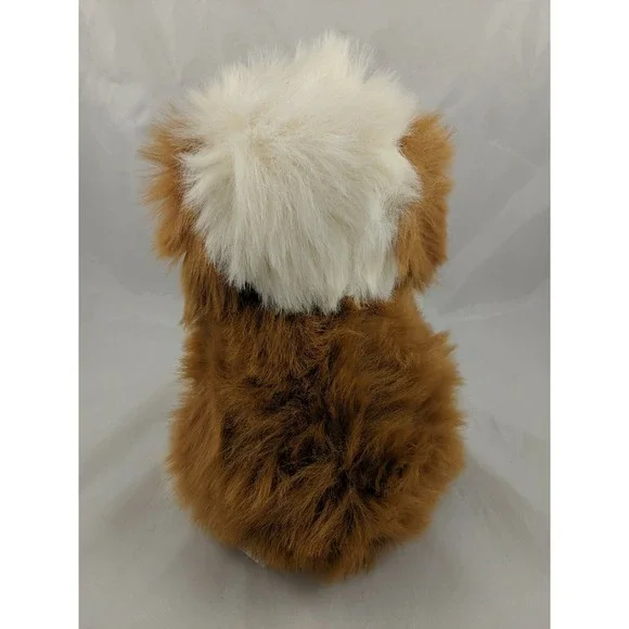 Fluffy Dog Plush 10 Inch Pedigree Pets Tan Brown Main Joy Ltd Stuffed Animal toy - Picture 3 of 7